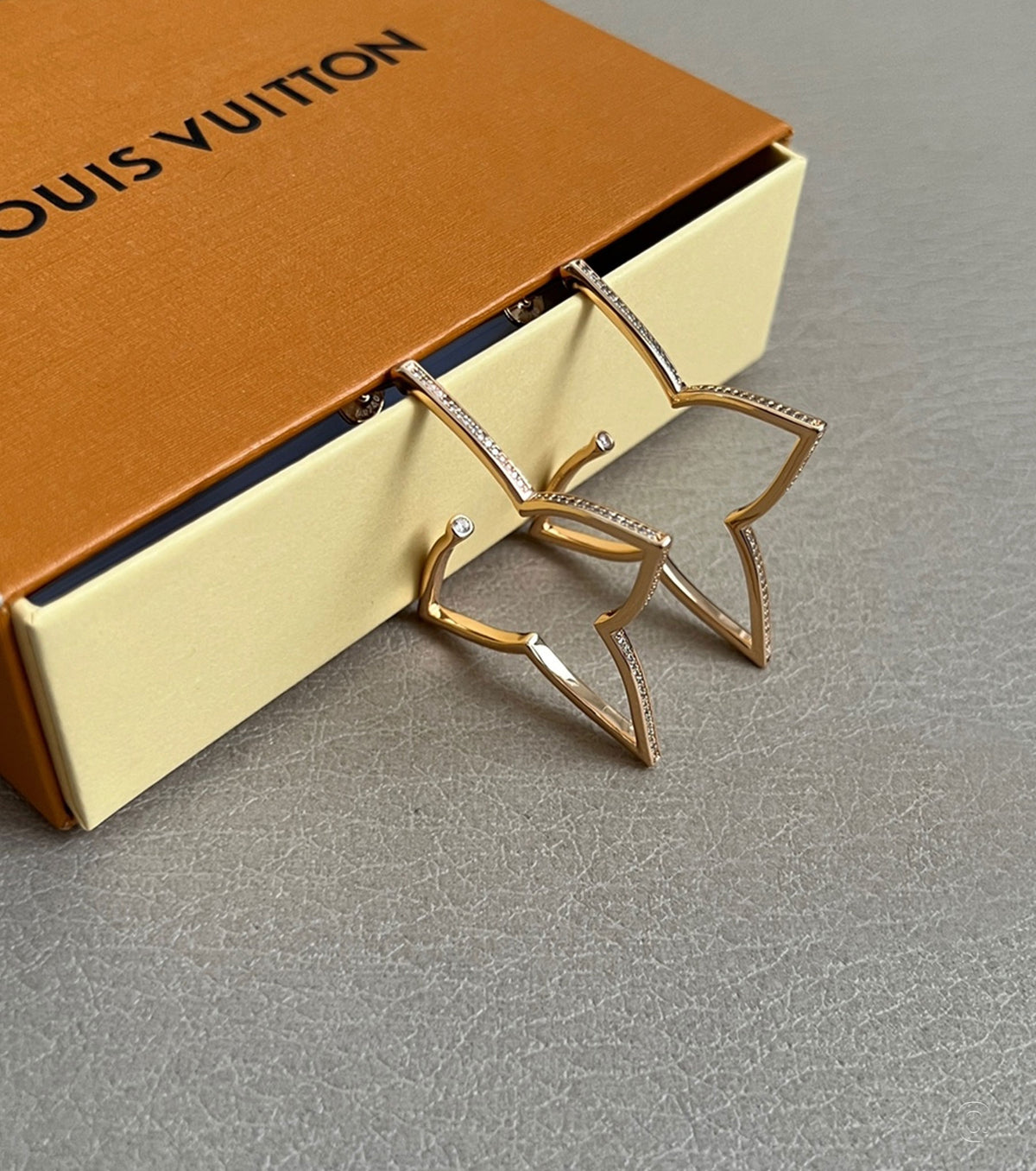 Обеци Ombre Blossom XL