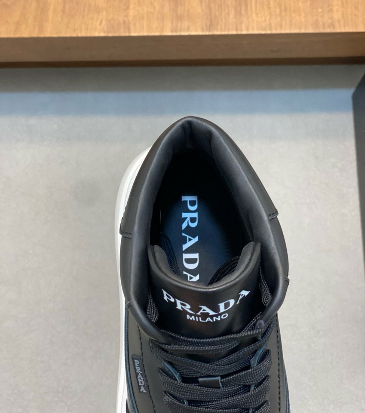 High Leather Sneaker