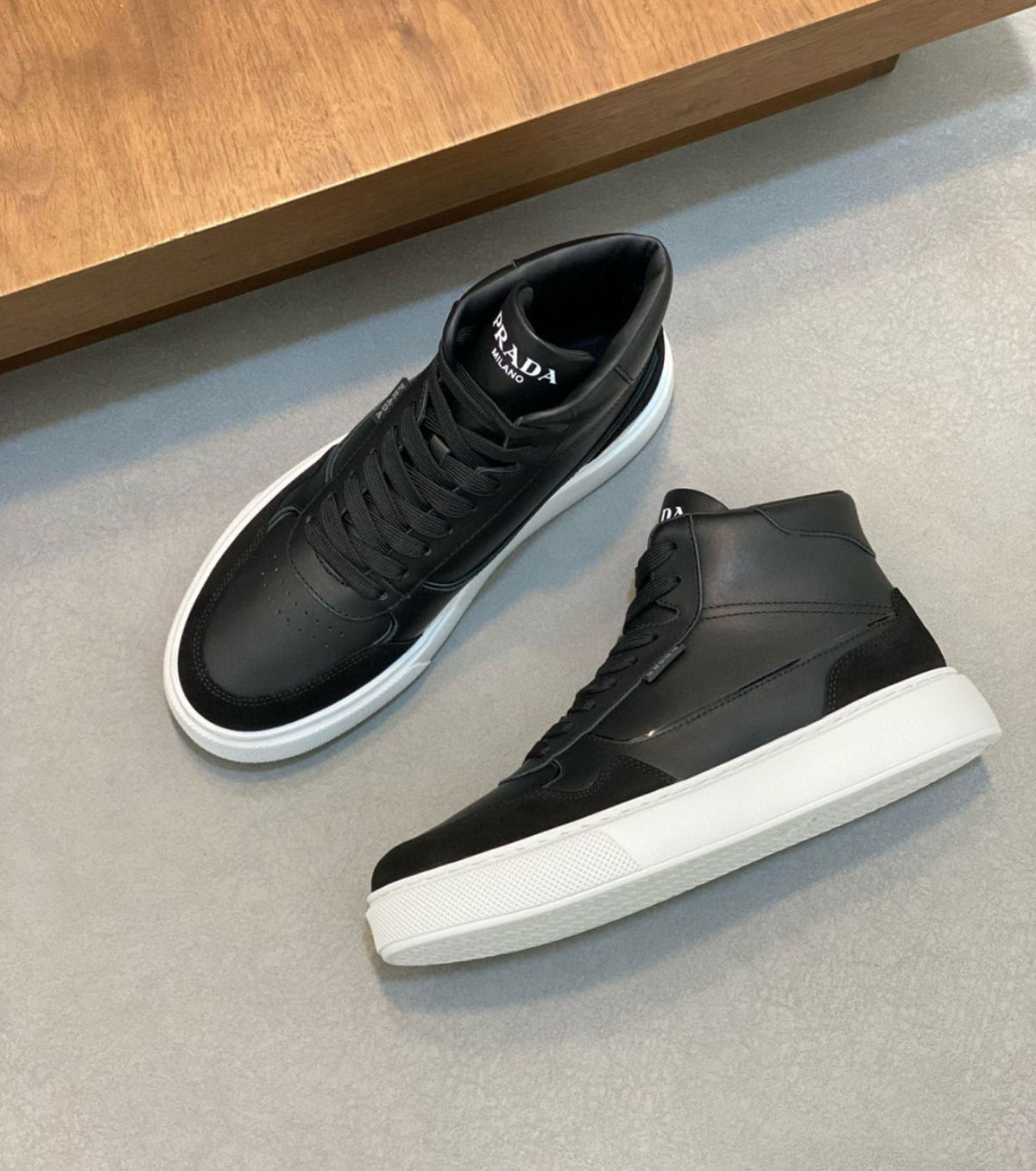 High Leather Sneaker