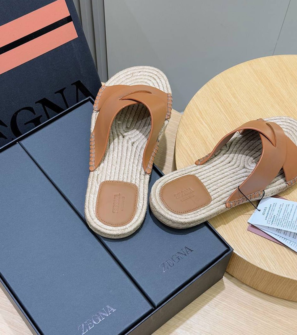 Suede Espadrille Sandal