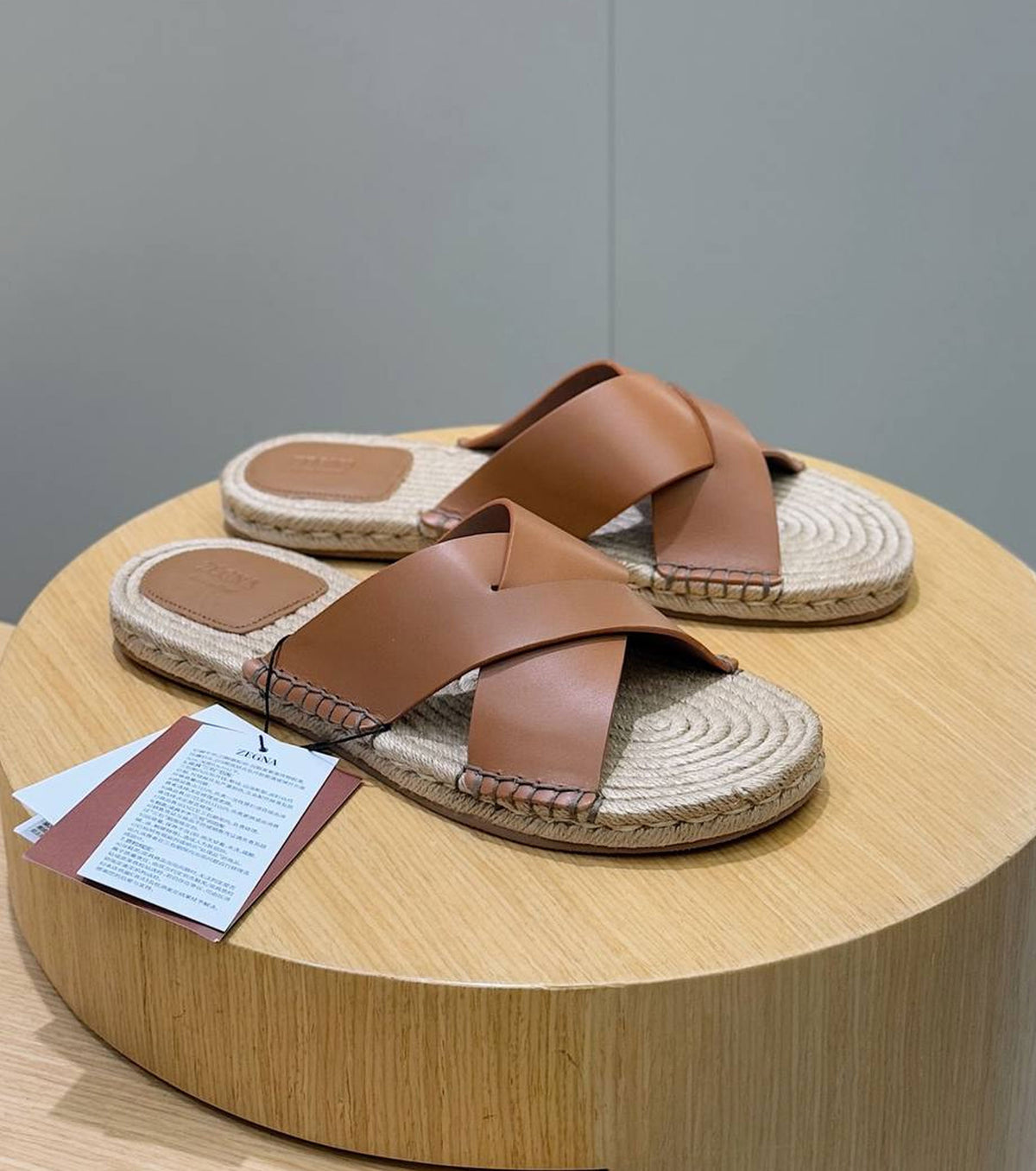 Suede Espadrille Sandal