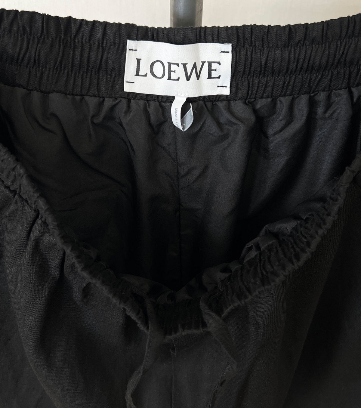 Men linen bermuda shorts