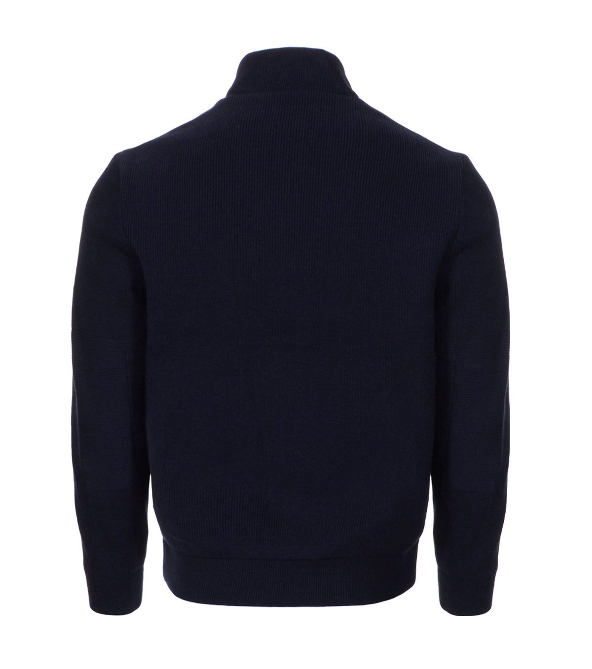 Navy Men Knitted Jacket