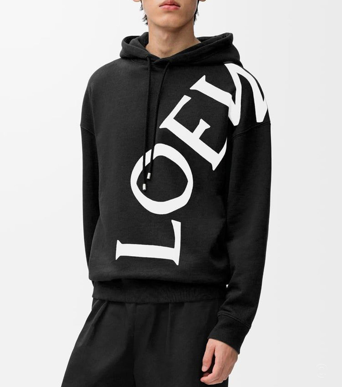 Relaxed Fit Hoodie LOE7024