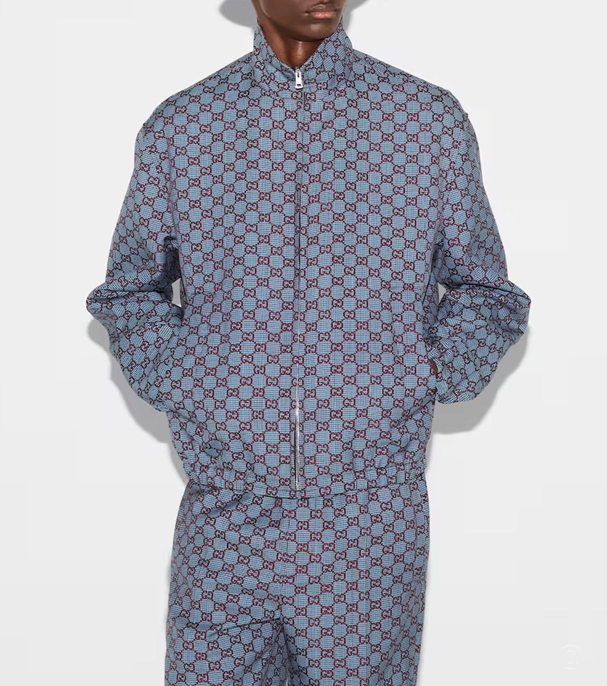 GG pied-de-poule jacket