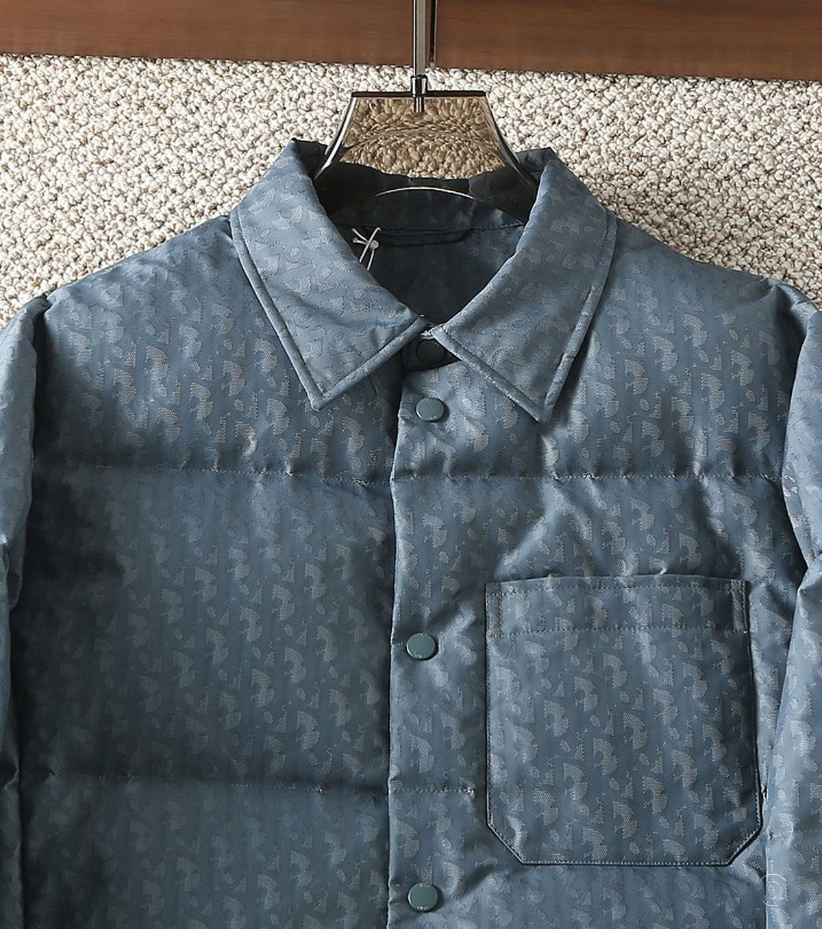 Жакардово пухено яке