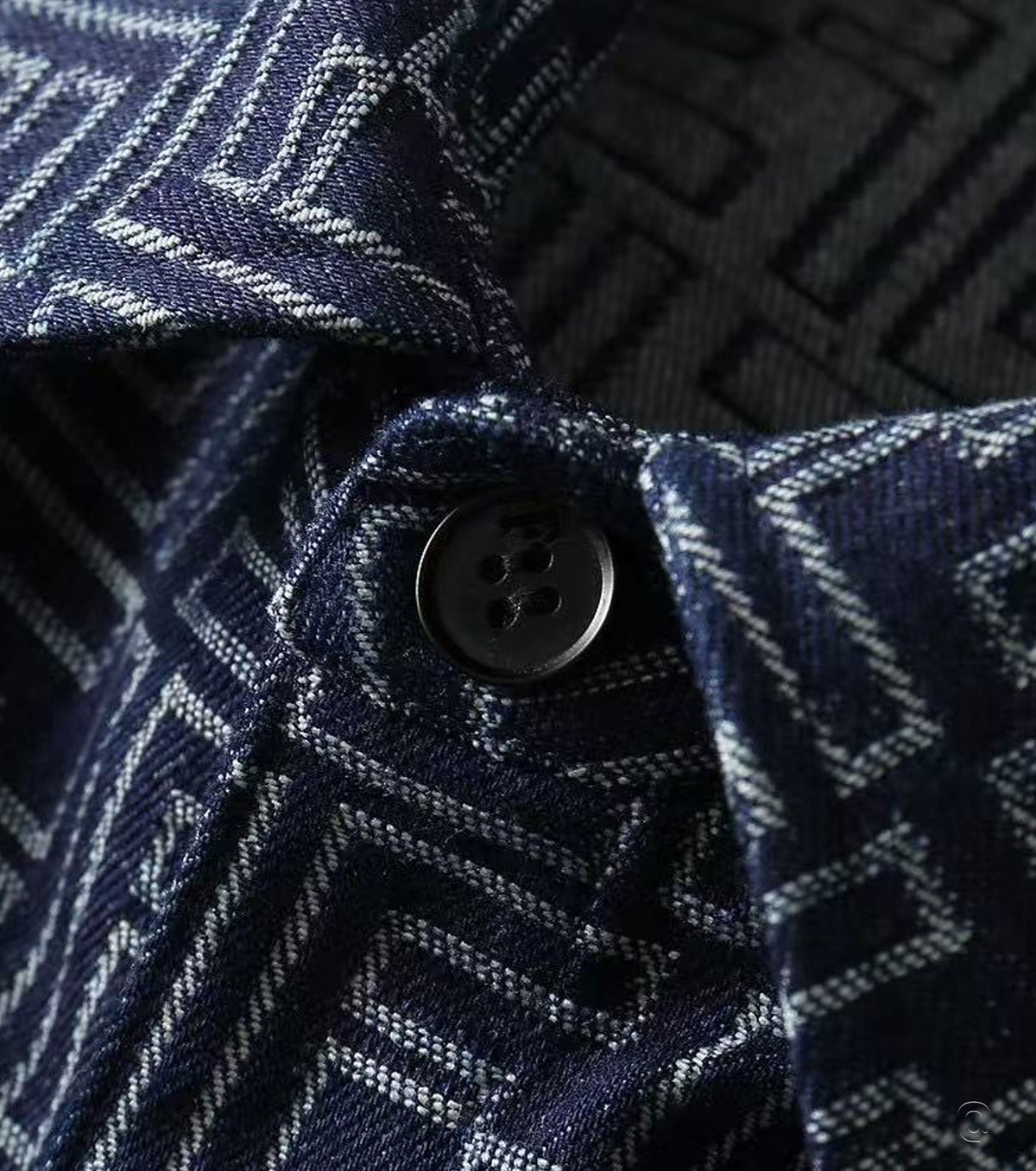 Jacquard shirt/jacket