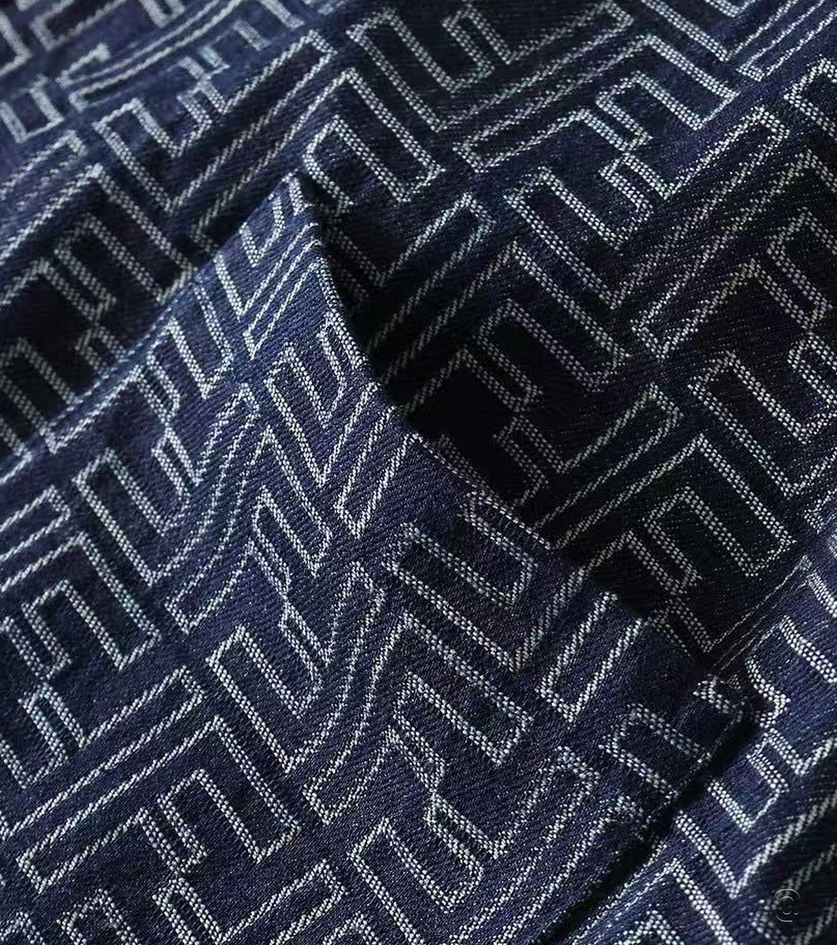 Jacquard shirt/jacket