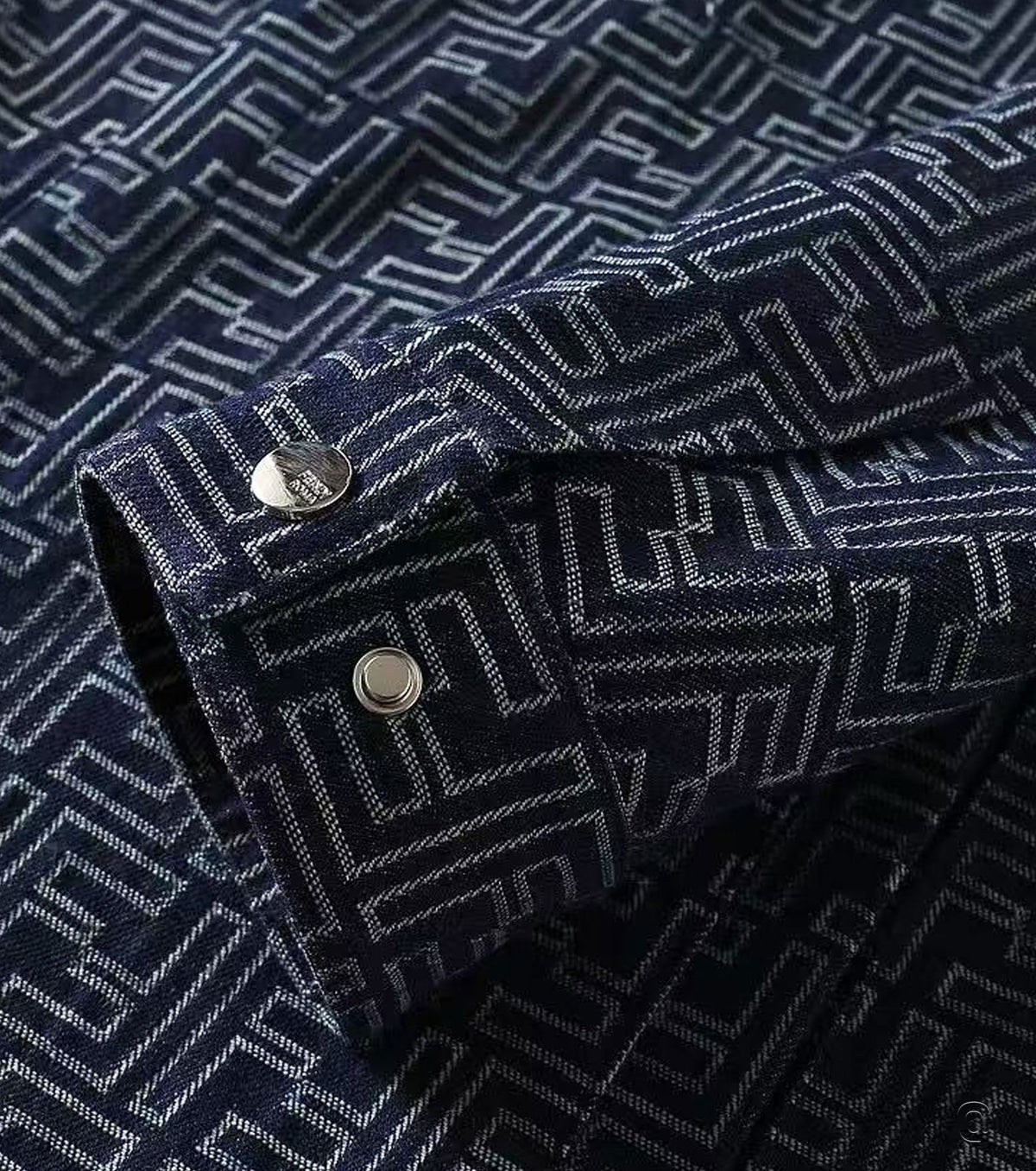 Jacquard shirt/jacket