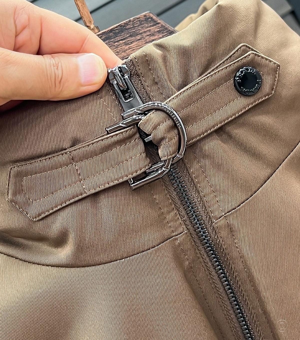 Пухено яке тип „авиатор“