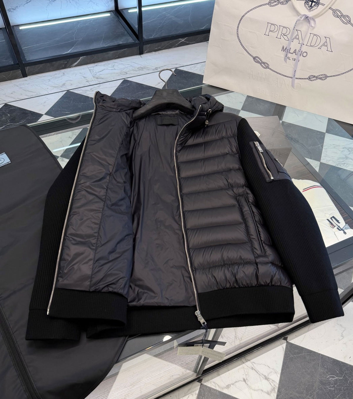 Re-nylon Men Down Jacket