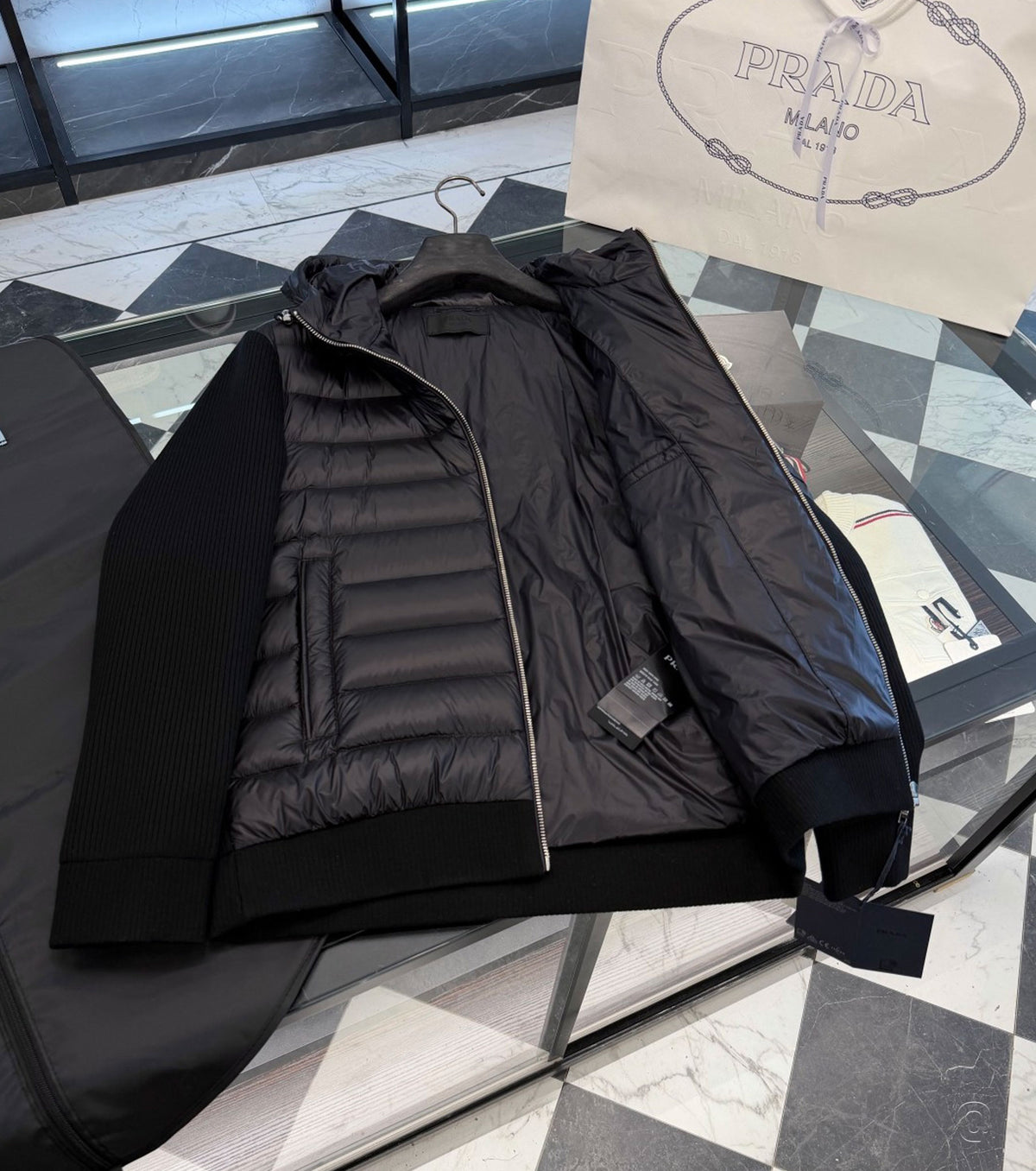 Re-nylon Men Down Jacket