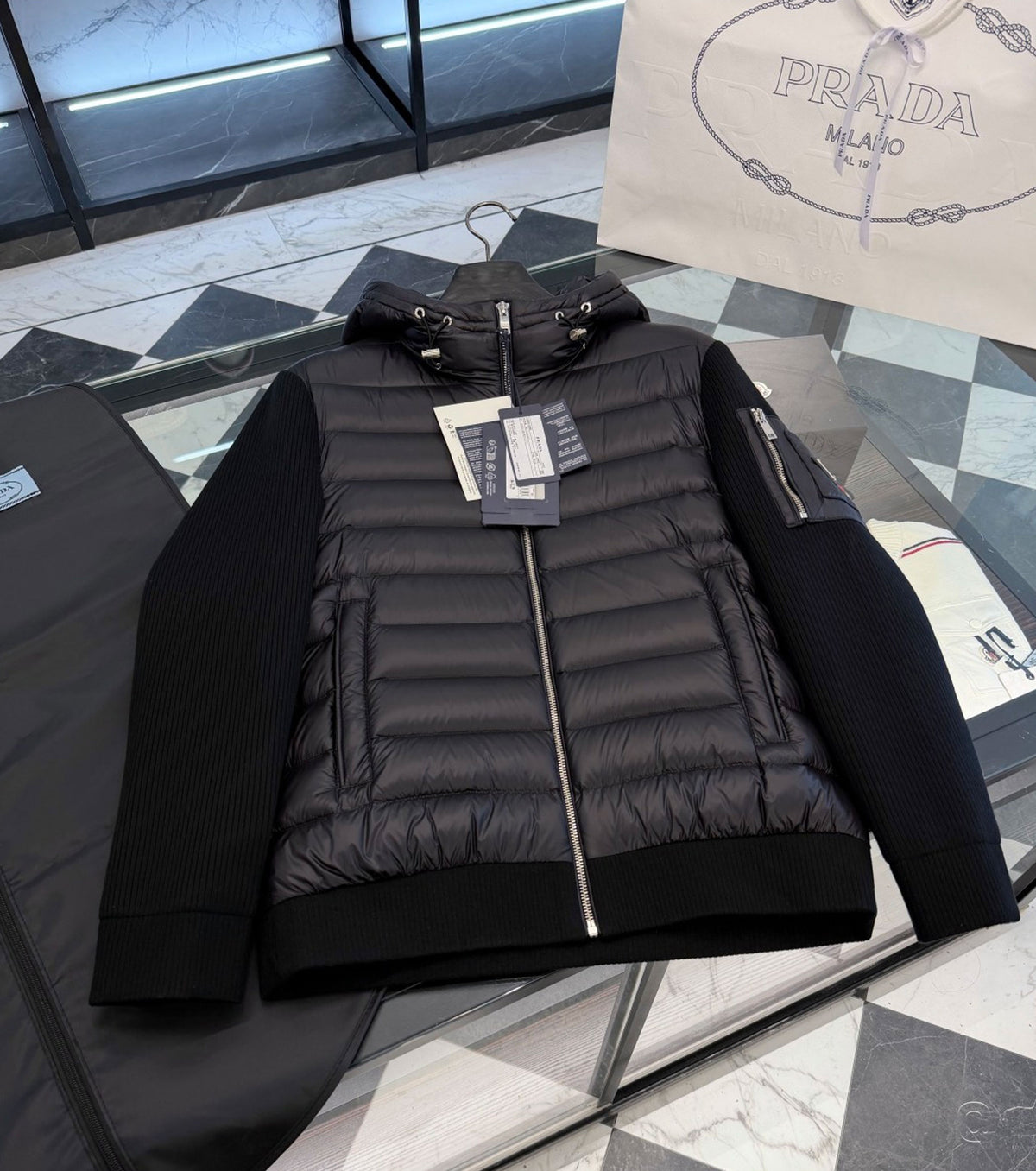 Re-nylon Men Down Jacket