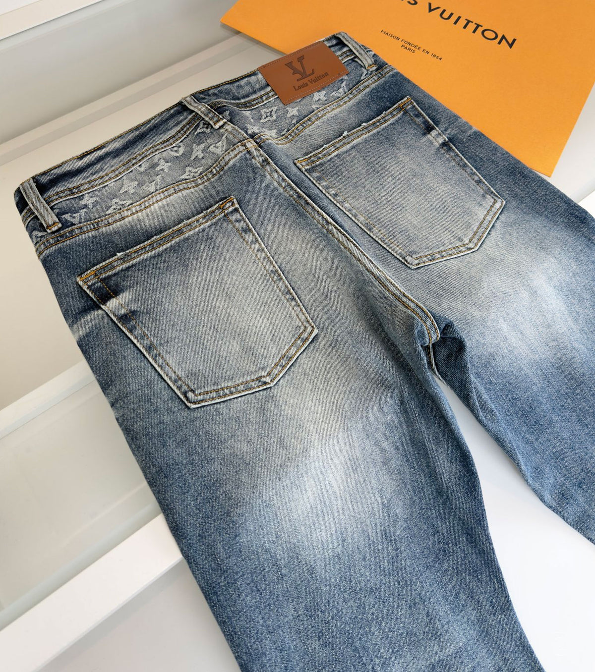 Men Retro Jeans