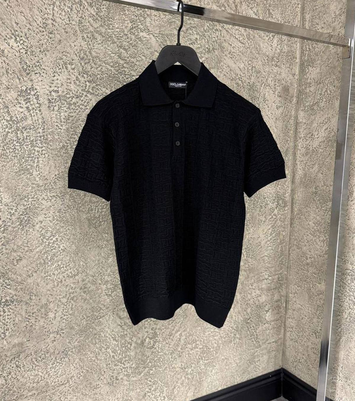 Мъжки пуловер с къс ръкав S24-DG22