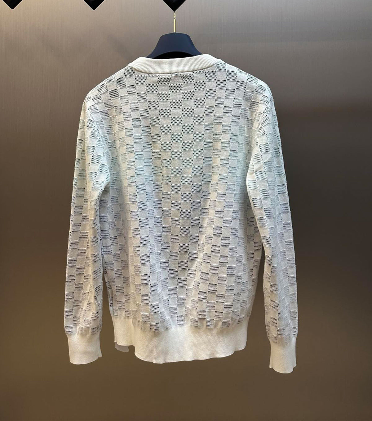 Men Damier Sweater