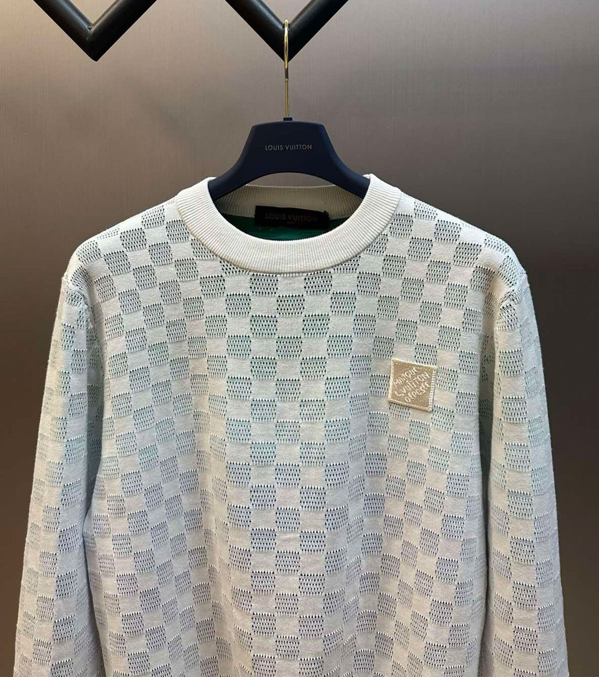 Men Damier Sweater
