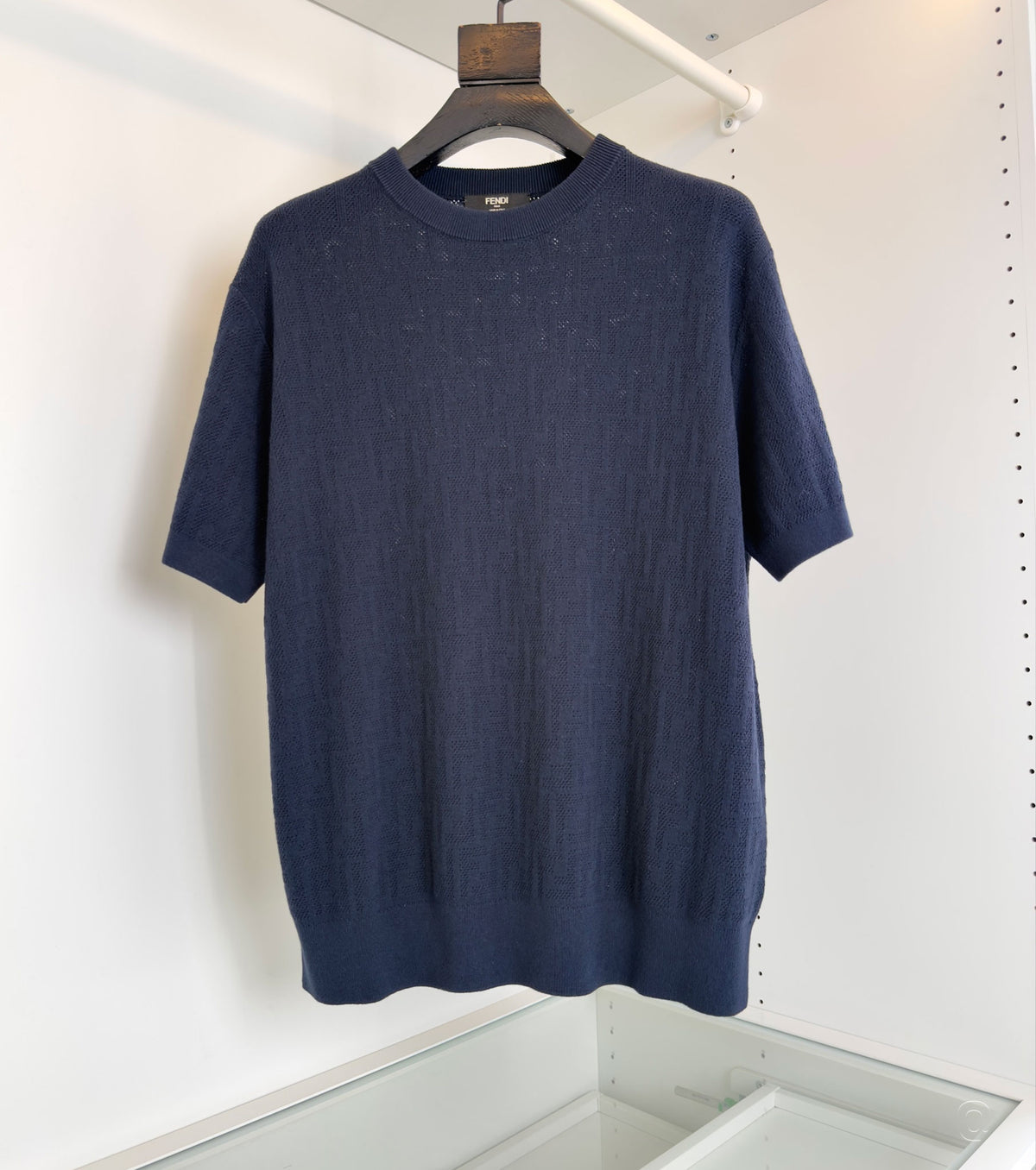 Мъжка плетена тениска