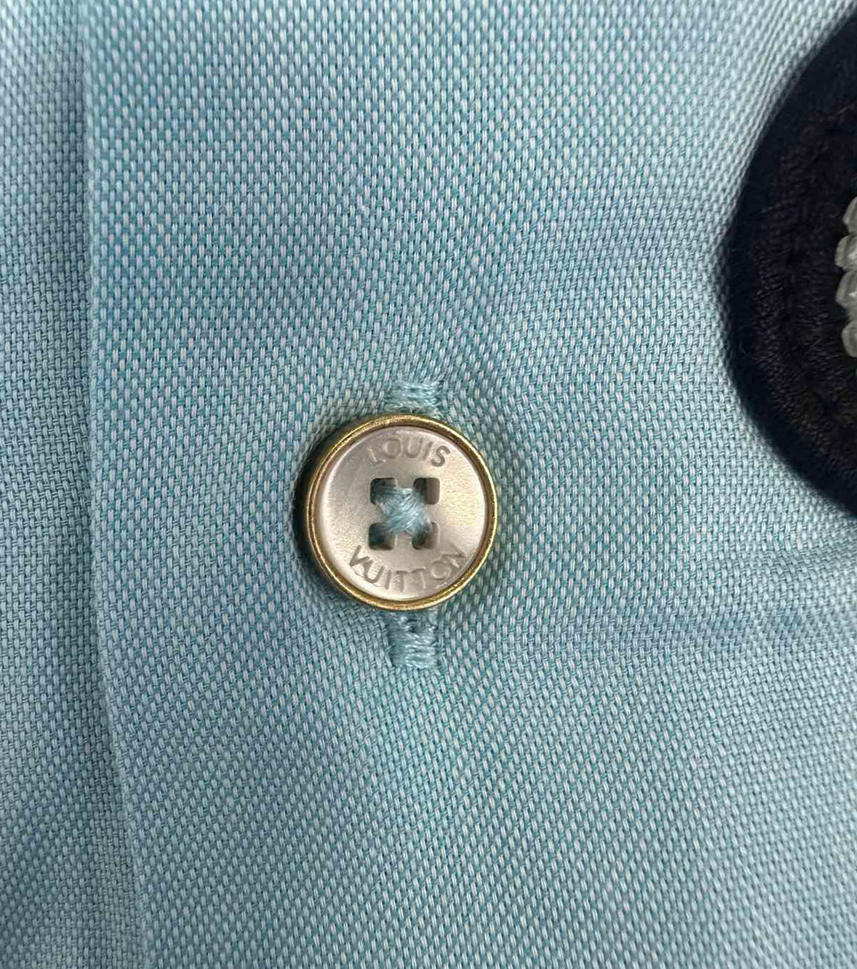 Embroidered Short-Sleeved Cotton Shirt