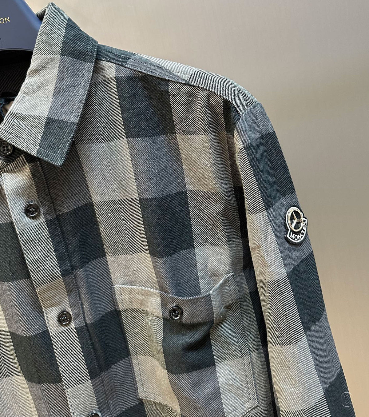 Карирана памучна риза