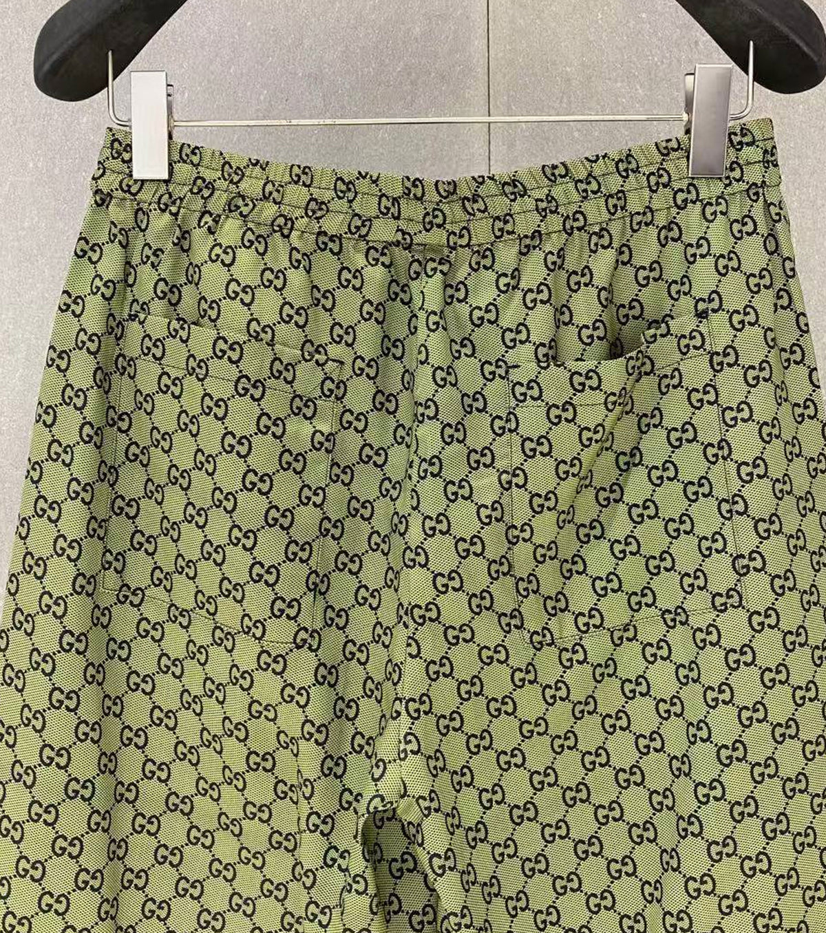 Printed Silk Twill Shorts
