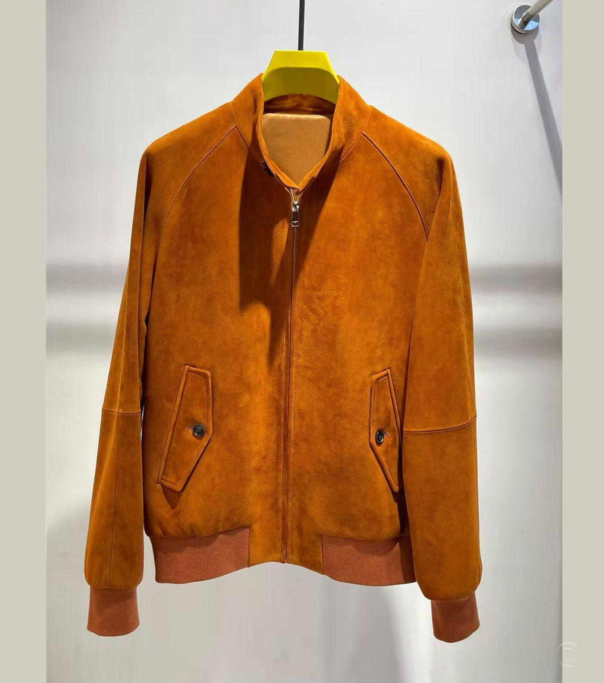 Мъжки бомбър велур