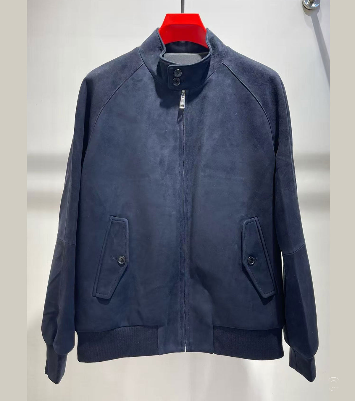 Мъжки бомбър велур