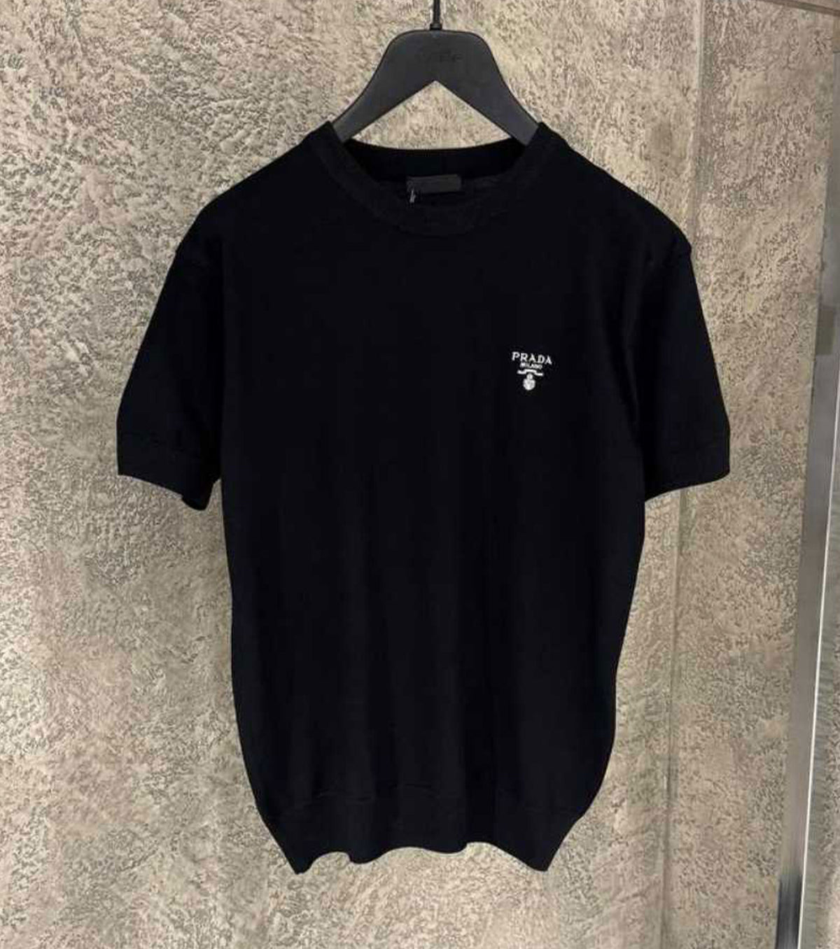 Мъжки пуловер с къс ръкав S24-PR28