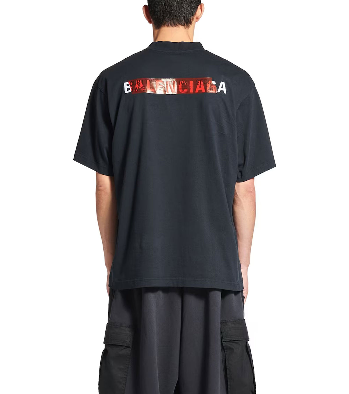 Taped Back T-shirt Medium Fit BLC3113