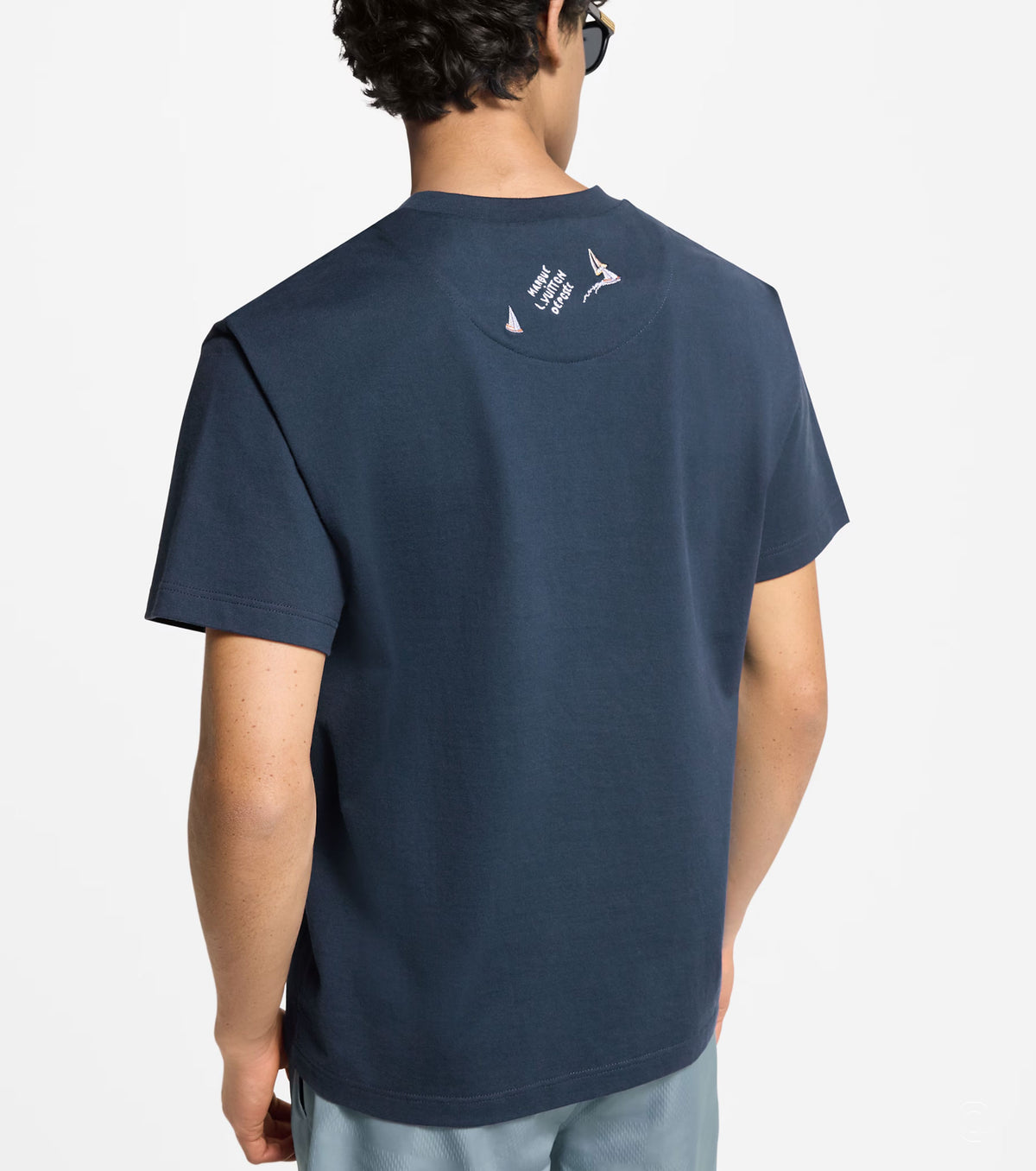 Бродирана памучна тениска 26-1112RPT