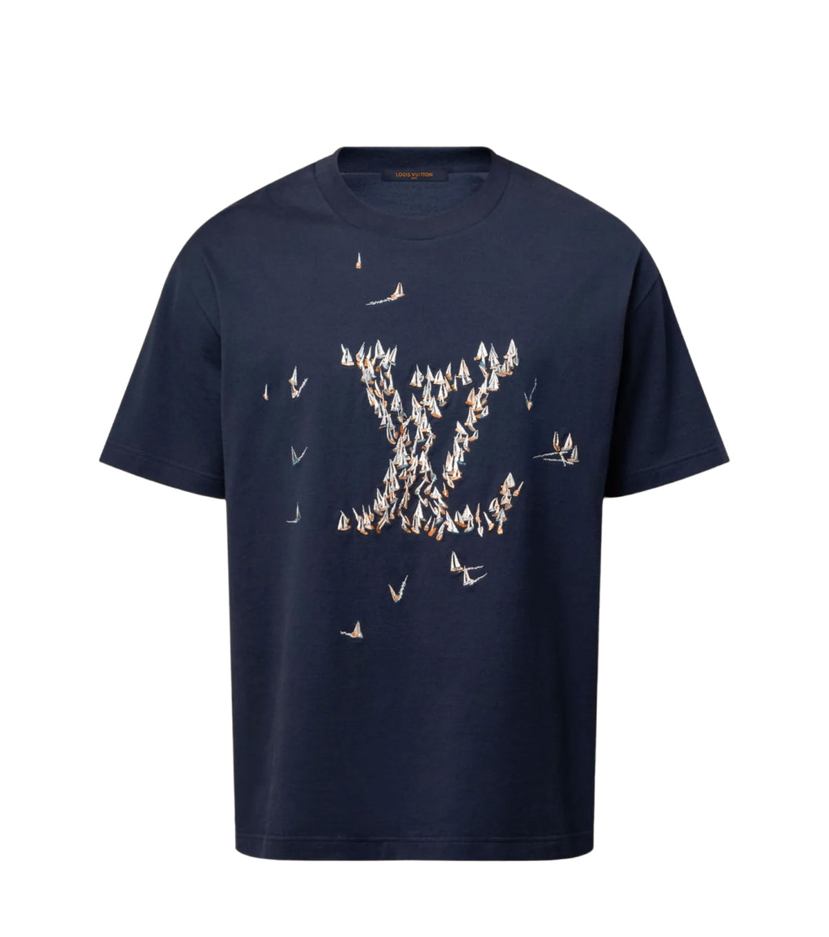 Бродирана памучна тениска 26-1112RPT