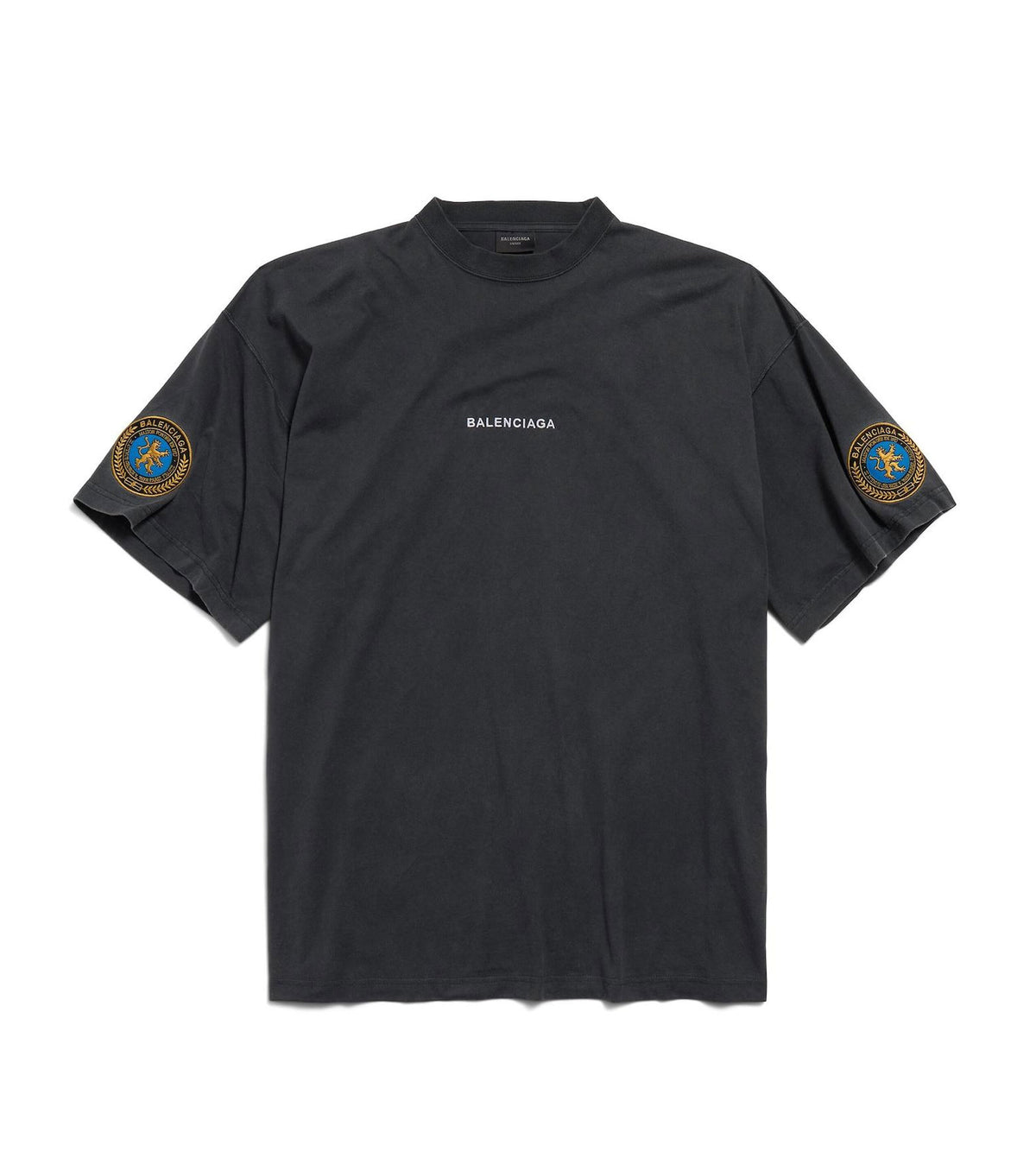 Faded Black Uniform Merch Oversized T-Shirt