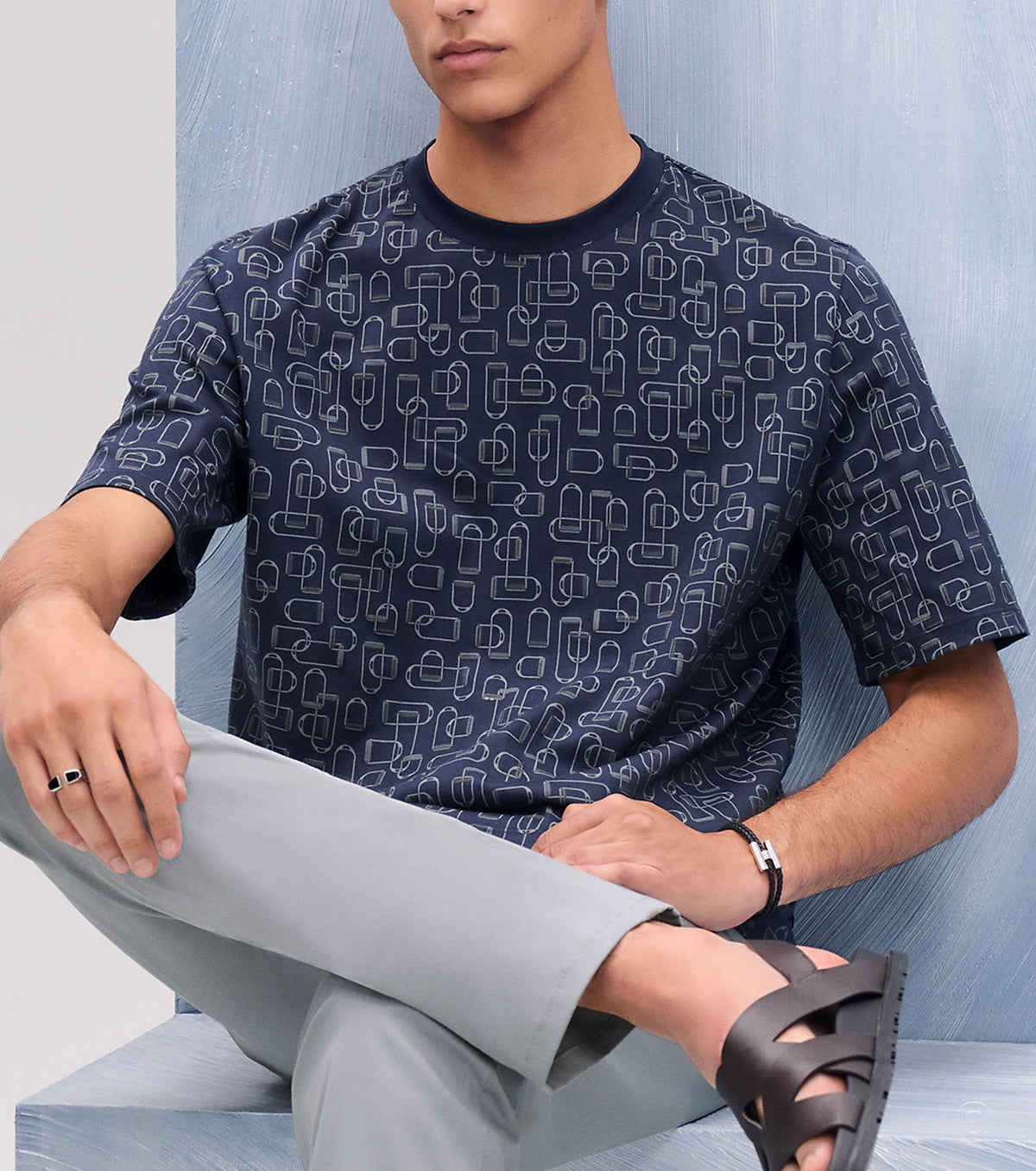 Тениска "Etriers Elastiques" 25-1157