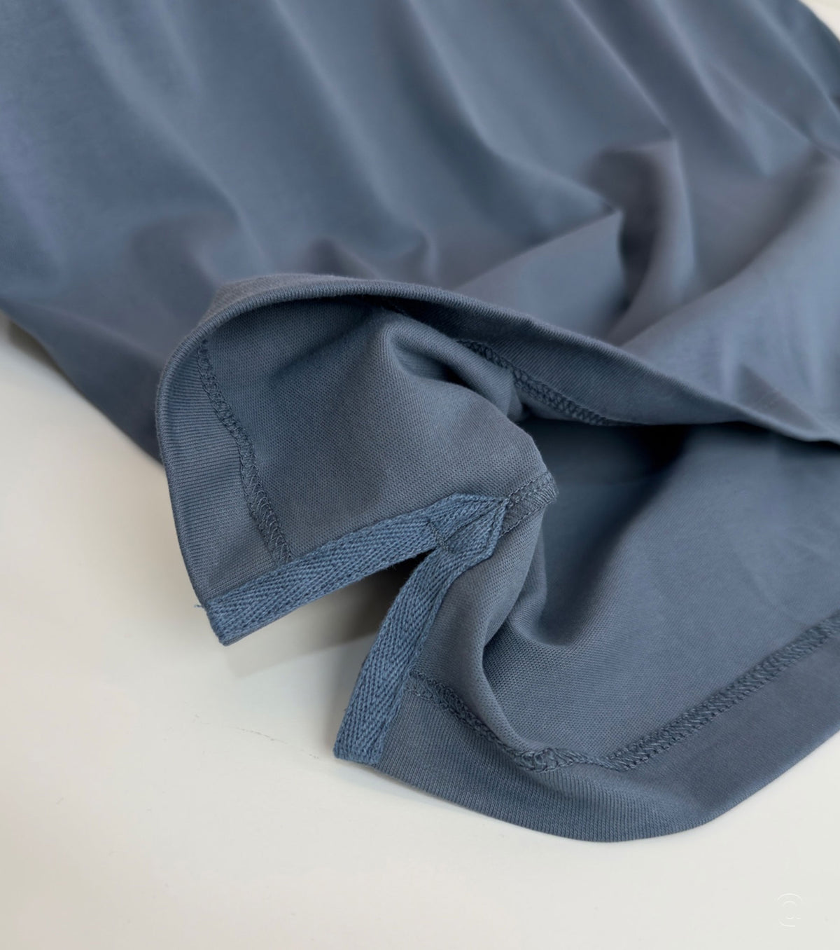 Тениска "H'Cheval" с кожени детайли