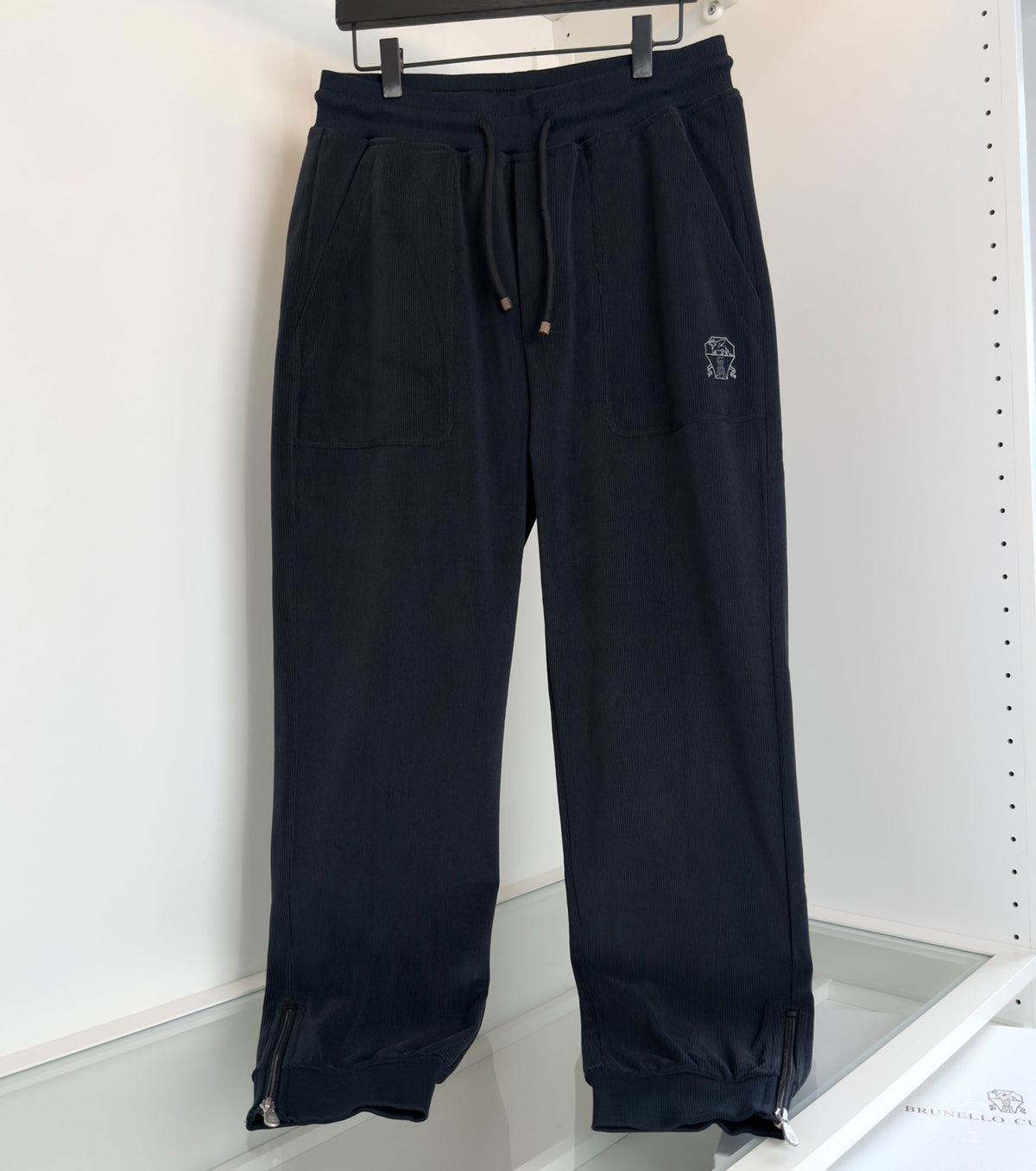Men Velvet Track Pants