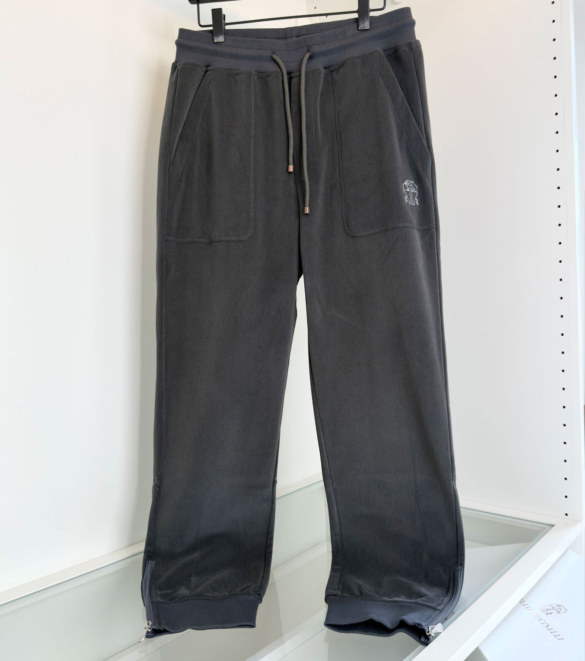 Men Velvet Track Pants