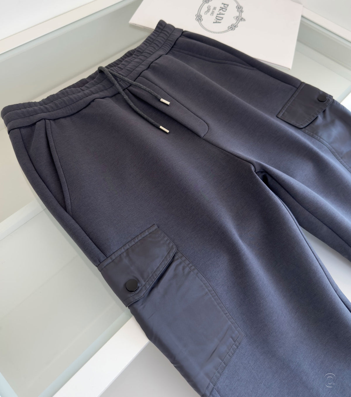 Men Re-nylon track pants