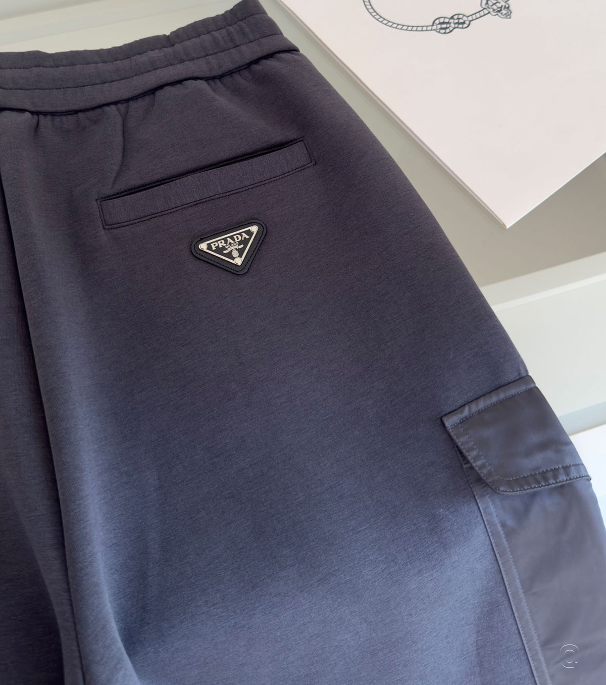 Men Re-nylon track pants