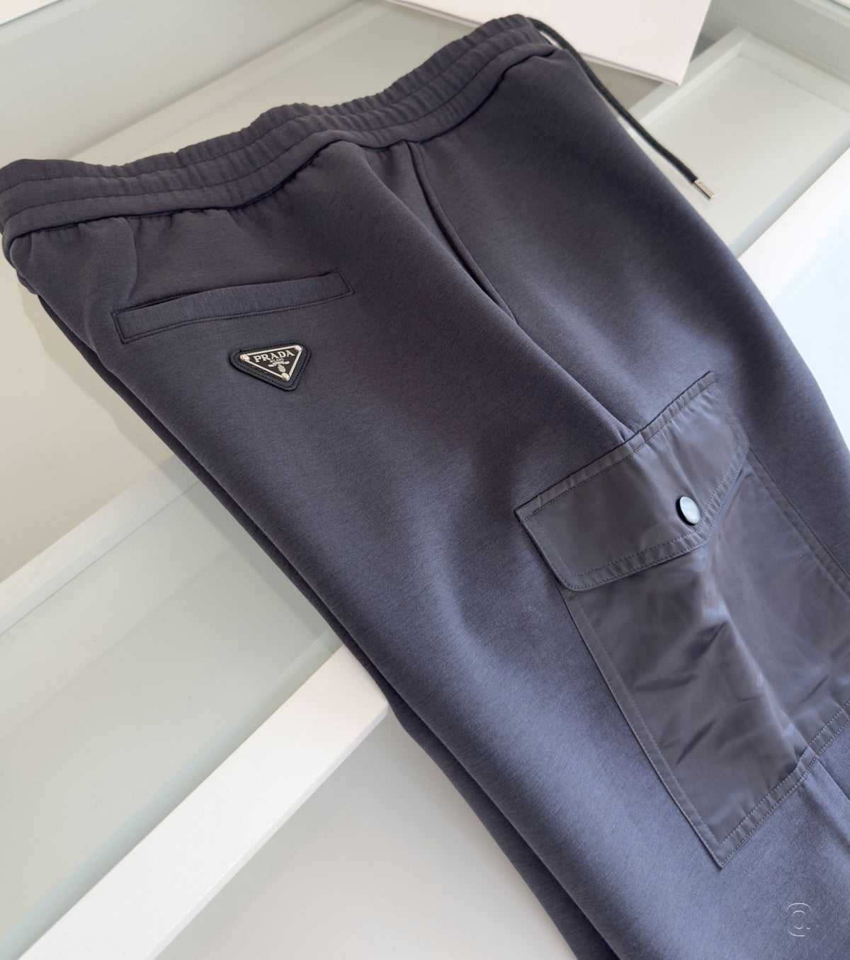 Men Re-nylon track pants