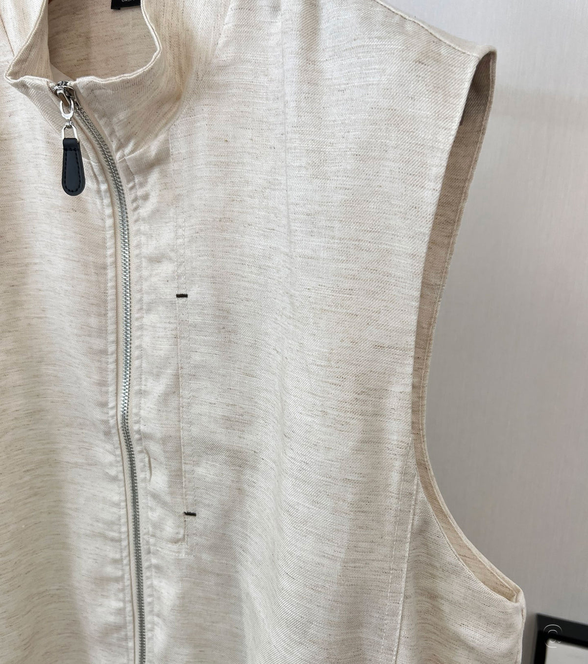 Men linen vest