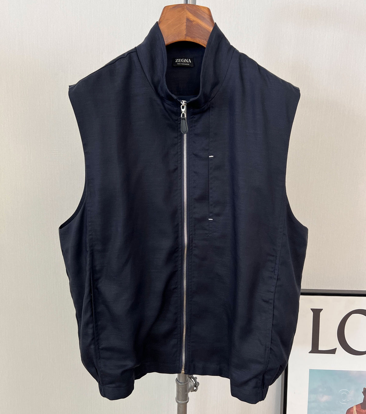 Men linen vest