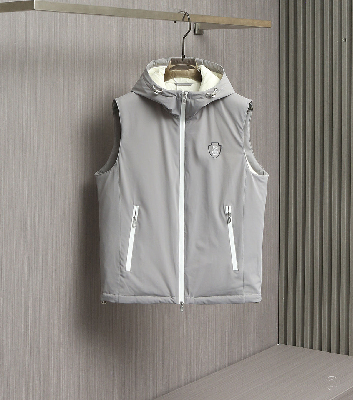 Hooded Down Vest