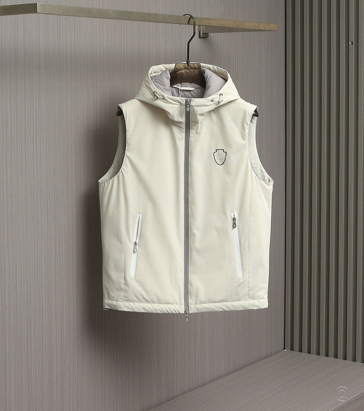 Hooded Down Vest