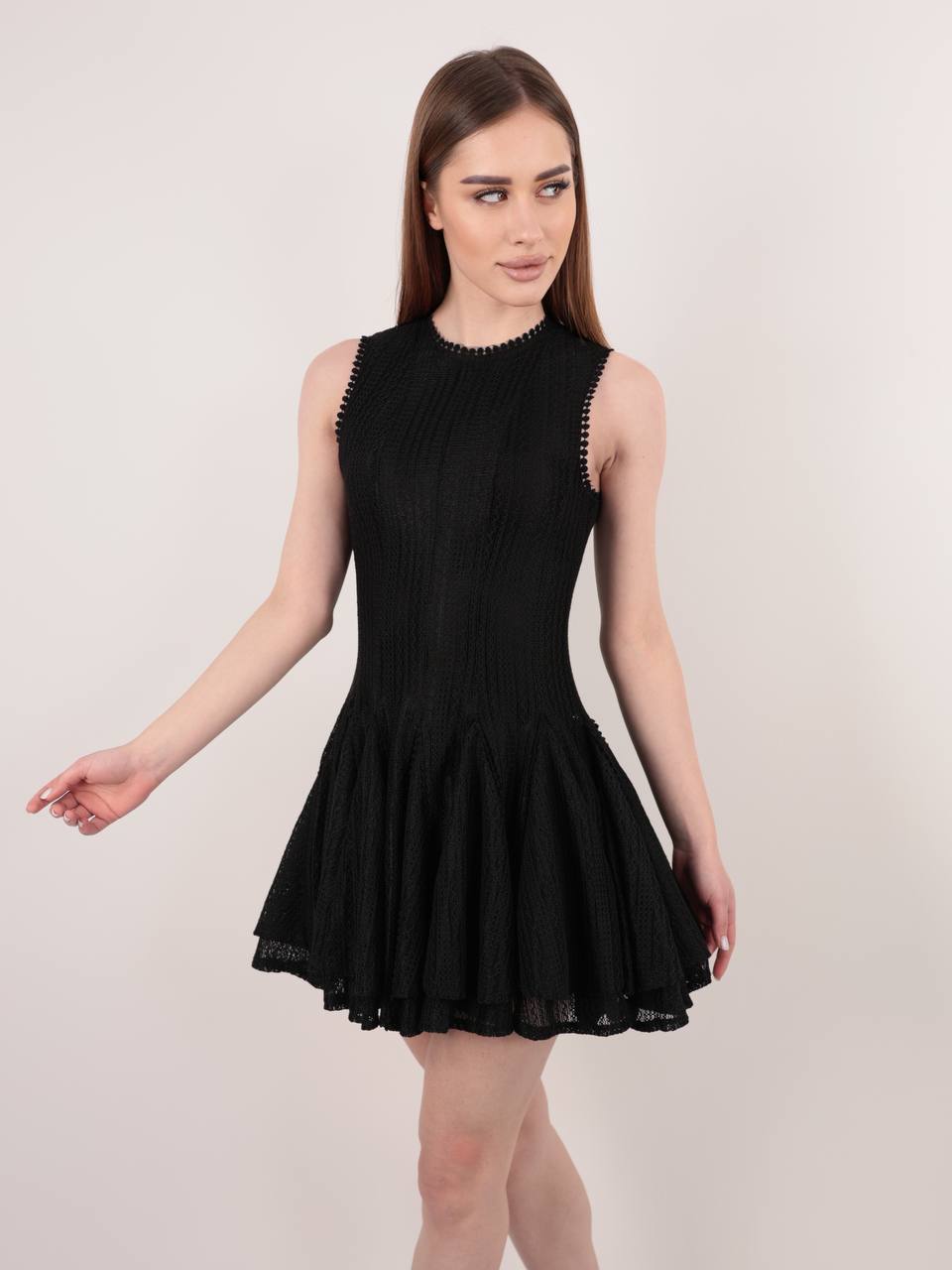 Dress with Embossed Texture