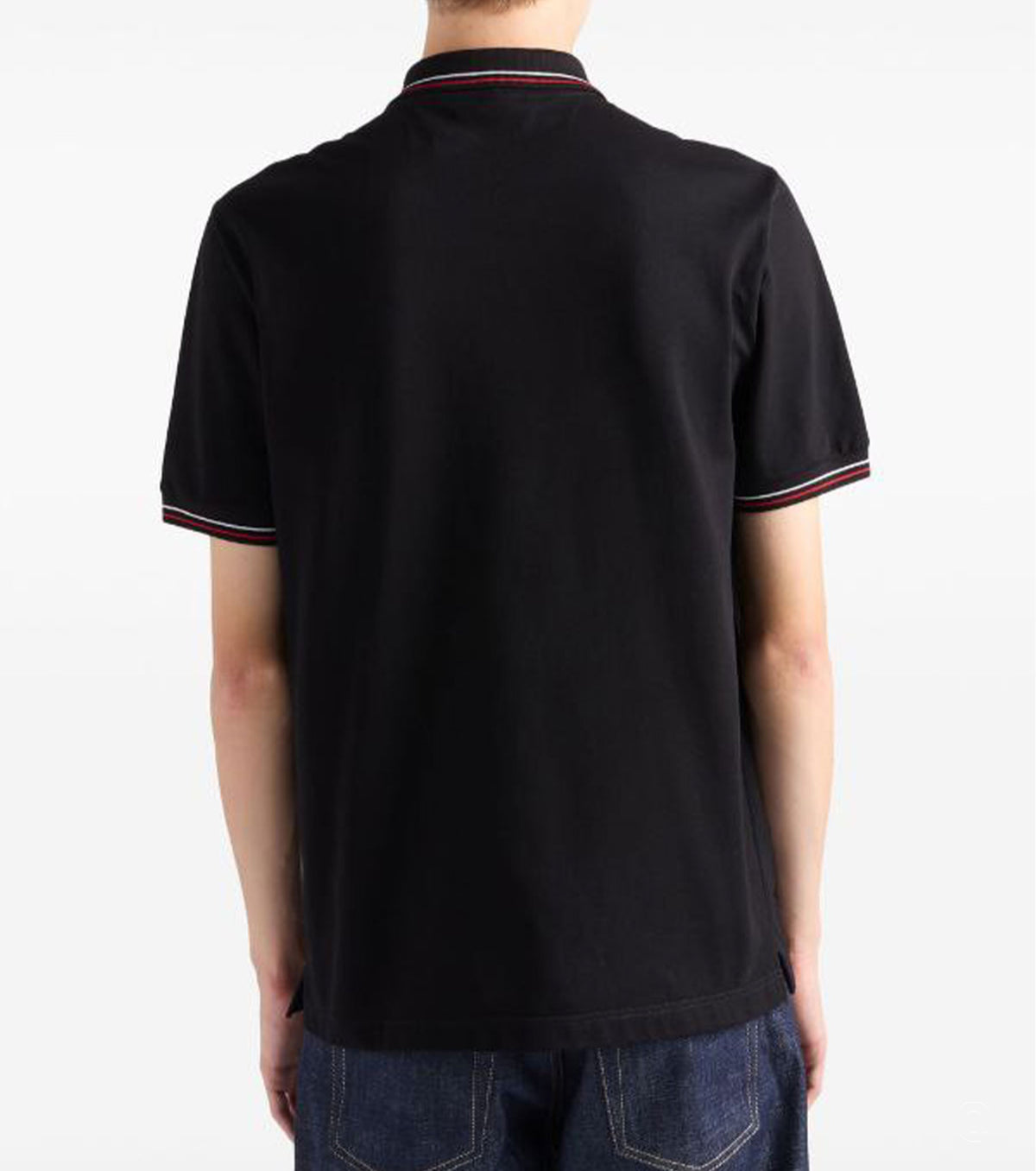 Short-sleeved Piqué polo T-shirt PRA8119