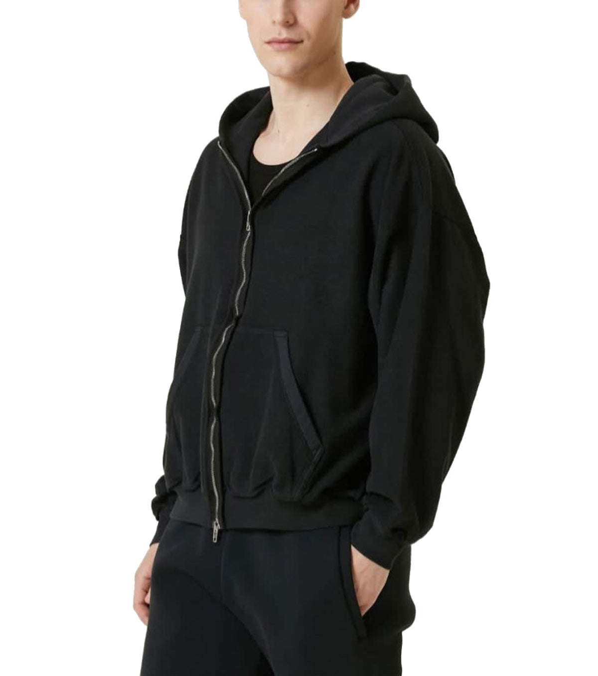 Inside out Zipped Hoodie