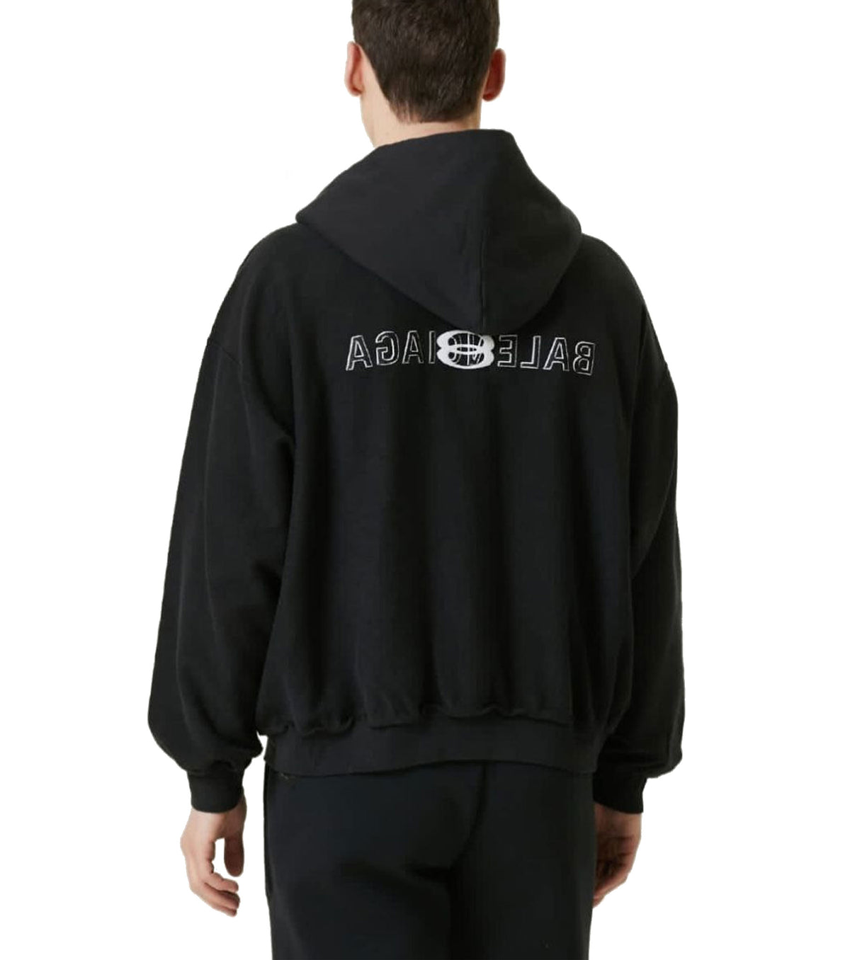 Inside out Zipped Hoodie