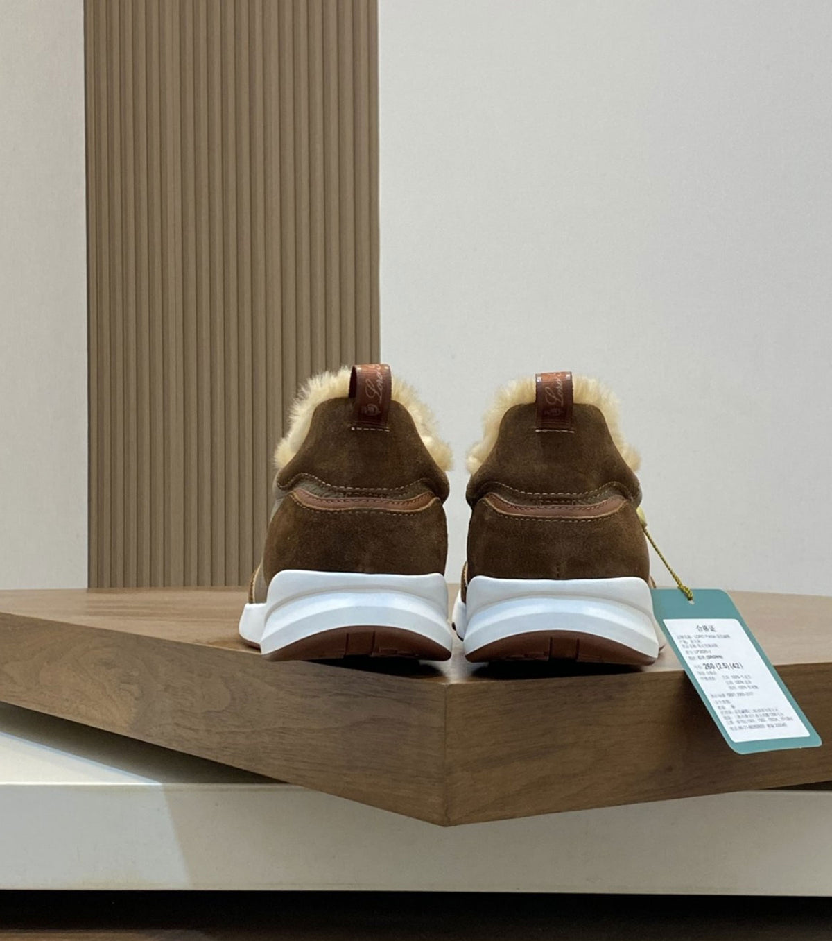 Modular Walk Leather and Suede Sneakers