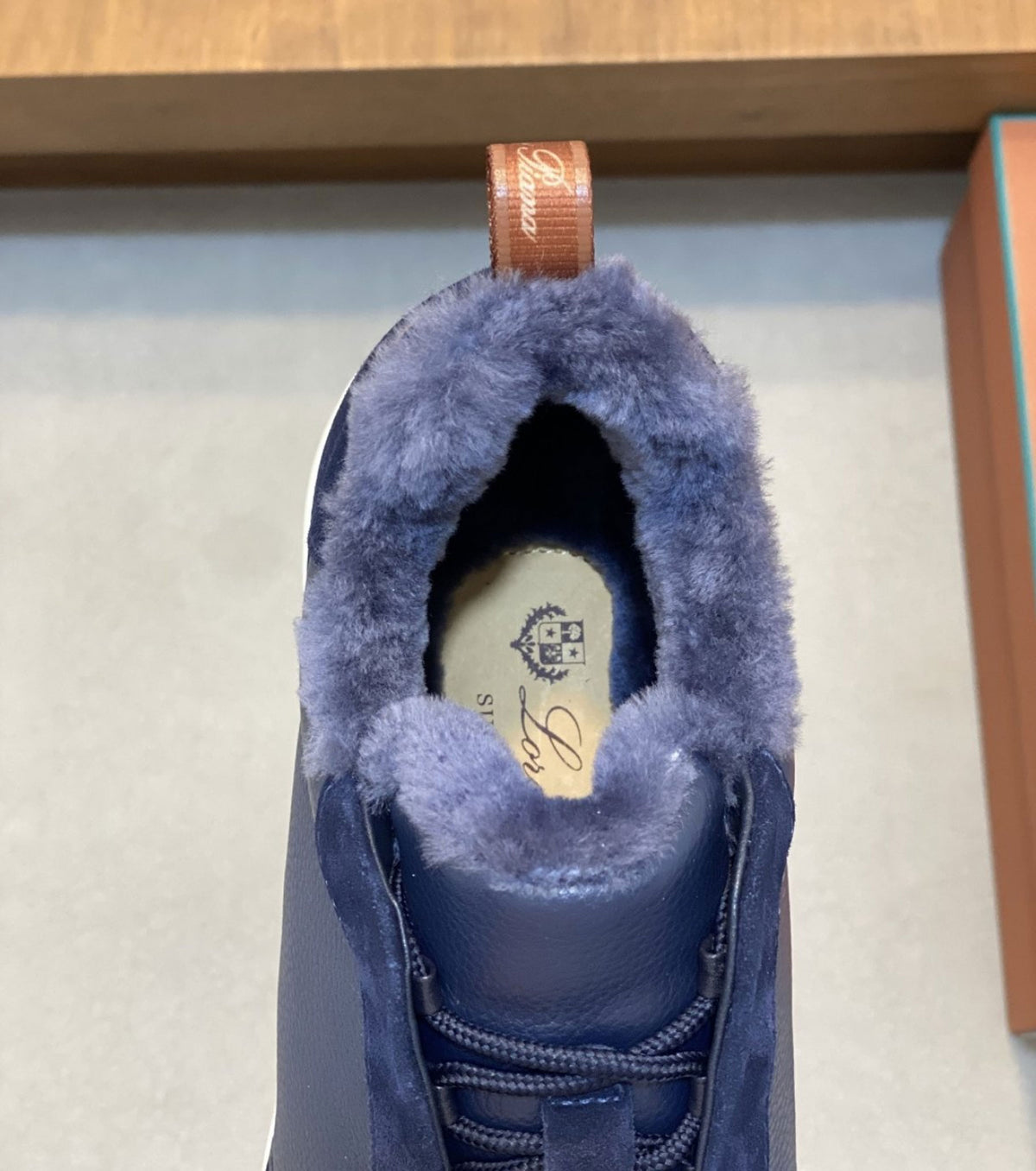 Modular Walk Leather and Suede Sneakers