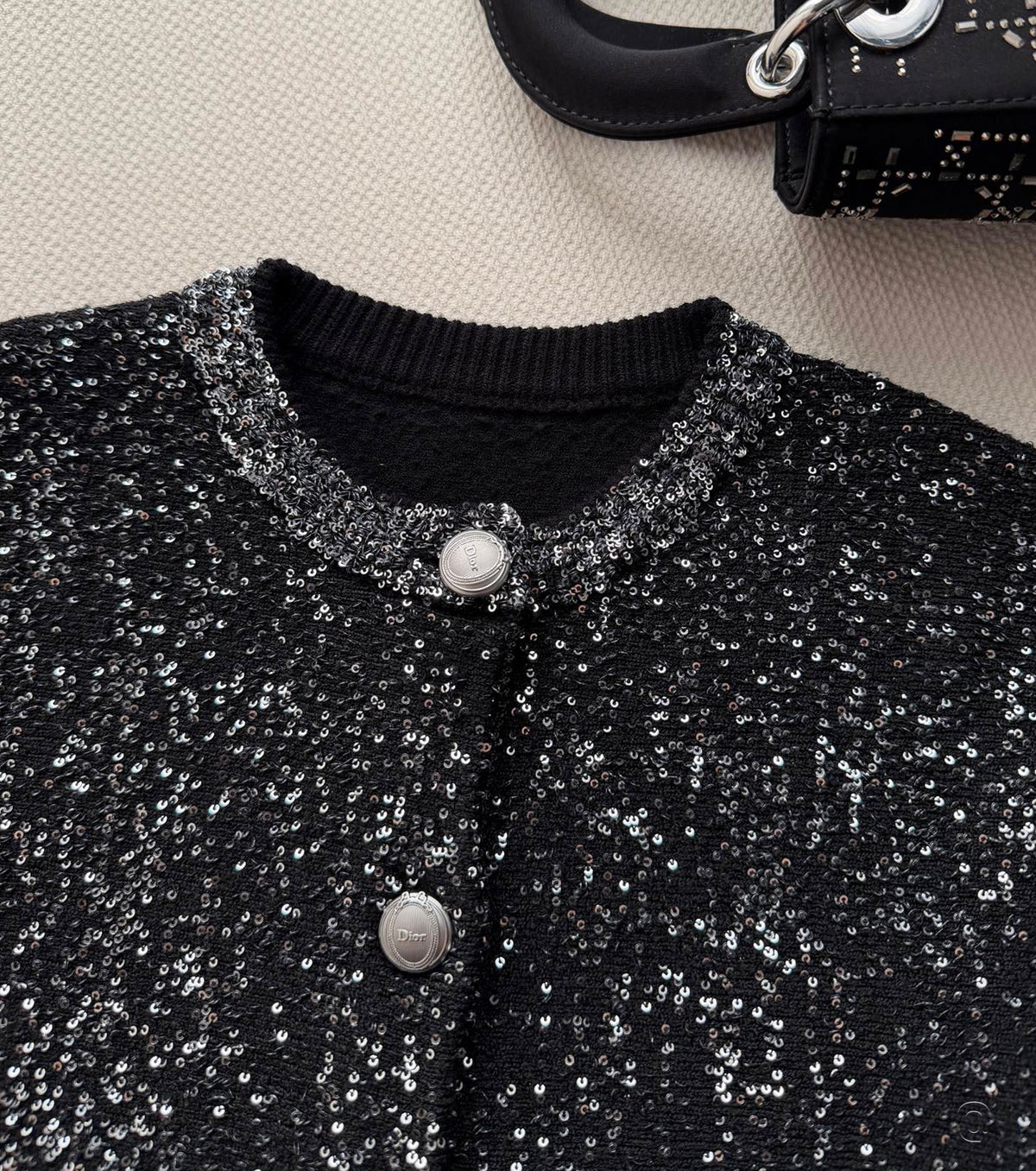 Short-Sleeved Peplum Cardigan